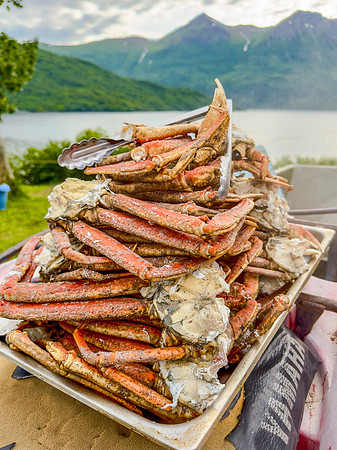 Kodiak Alaska crab for dinner