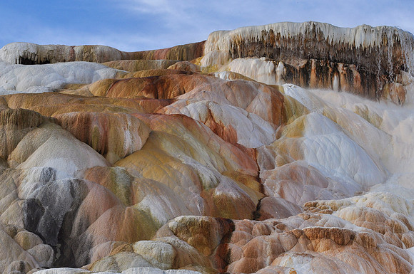 Mammoth Springs at Yellowstone NP