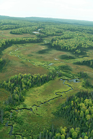Anchorage AK flight to Crescent Lake in Lake Clark NP Alaska