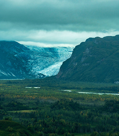 Anchorage AK flight to Crescent Lake in Lake Clark NP Alaska