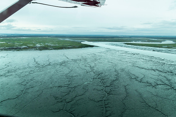 Anchorage AK flight to Crescent Lake in Lake Clark NP Alaska