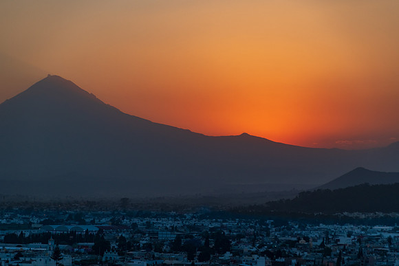 Puebla Mexico Popocatépetl volcano